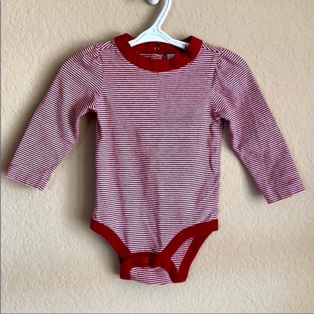 Baby Gap long sleeve striped body suit
